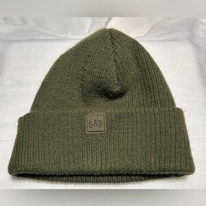 GAP Kids Forest Green Ribbed Beanie
